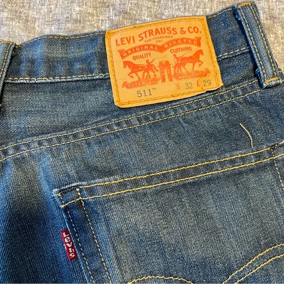 Men’s Levi’s 511 Jeans 32/29 - Picture 3 of 4